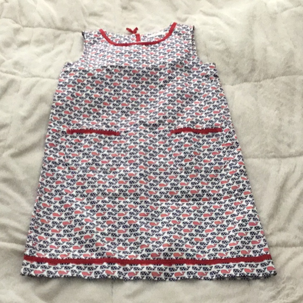 Vineyard Vines American whale shift dress